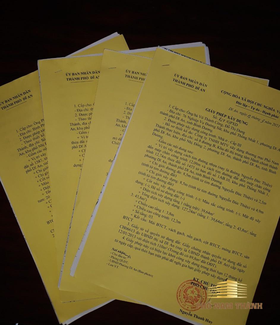 dịch vụ hồ sơ nhà đất Phố Nam Thành