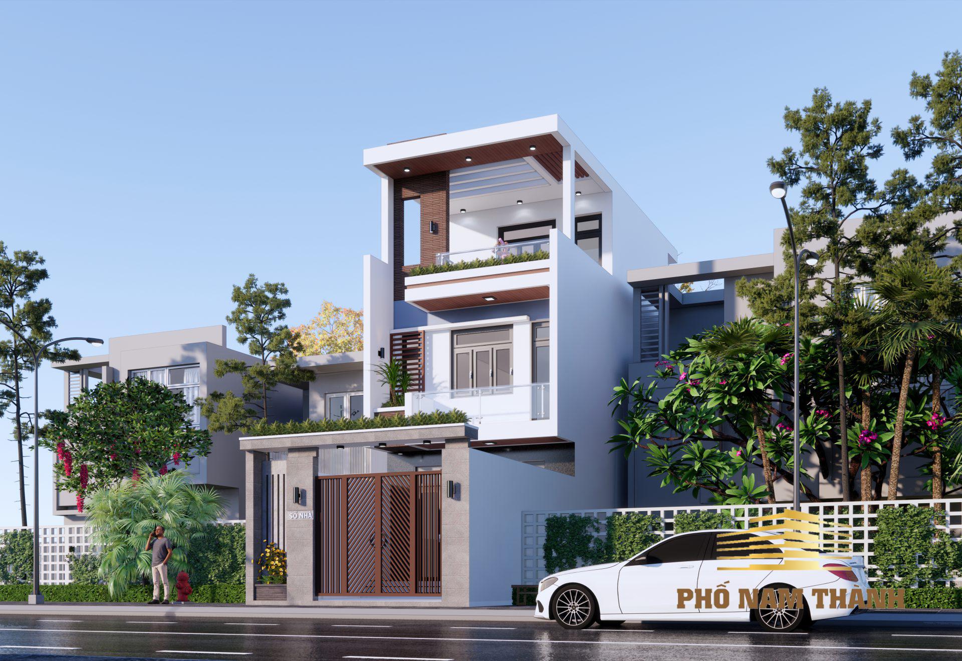 nhà phố hiện đại