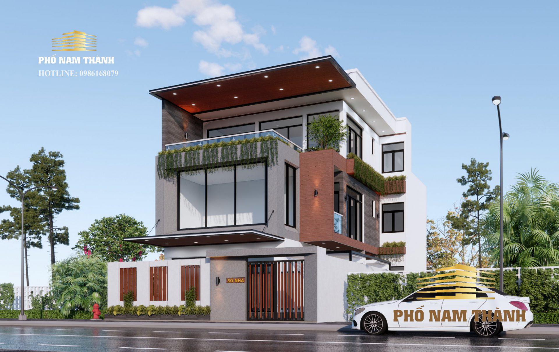 nhà 3 tầng đẹp
